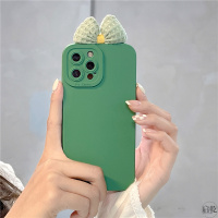 ins韩风立体蝴蝶结适用苹果11手机壳套iphone13/12pro个性创意xr/xsmax网红7/8plus女神新款硅