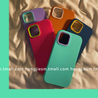 清新马卡龙纯色适用iphone13/12promax苹果11手机壳xr/xsmax肤感硅胶7/8plus情侣xs创意防摔