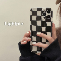 ins棋盘格适用iphone12pro/max苹果11手机壳xr网红13超火xs女plus