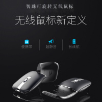 蓝牙无线鼠标可折叠超薄可爱便携充电式男女生双模