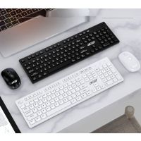 无线键盘鼠标套装USB外接巧克力无线键鼠套装笔记本台式机电脑家用办公游戏打字通用轻薄便携防溅水