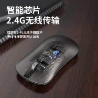 无线鼠标铝合金款可充电超薄蓝牙5.0滑鼠办公小米联想戴尔苹果惠普笔记本台式电脑男女生通用