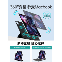 2021新款ipadpro保护套Pro11磁吸mini6蓝牙键盘Air4壳2020全包12.9寸触控带笔槽外壳360防弯