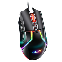 机械游戏鼠标有线USB电竞lol吃鸡宏cf专用可压枪宏编程配重笔记本台式电脑办公商务家用网吧男女生