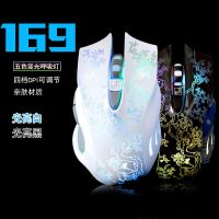 外设竞技游戏专用有线发光鼠标LOL联想电竞网吧cf机械鼠标