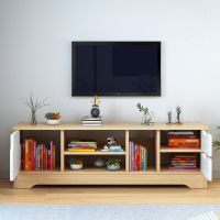 北欧电视柜茶几组合 客厅电视柜子小户型卧室 木制电视机桌子家用
