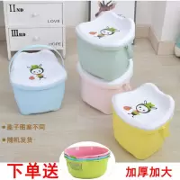 加厚塑料凳子创意多功能手提收纳凳子成人可坐玩具换鞋卡通嘟嘟凳