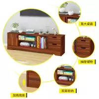 客厅卧室家用仿实木电视柜小户型电视柜子简易现代电视柜茶几组合