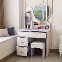 梳妆台卧室小户型迷你简约现代简易组装收纳柜子网红经济型化妆桌