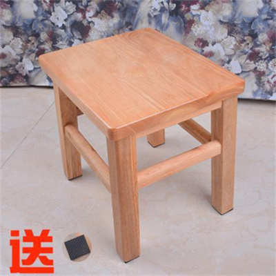 橡木凳子实木小凳子餐桌小方凳木板凳换鞋凳矮凳家用板凳儿童椅子