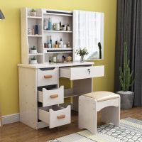 现代简约卧室梳妆台收纳柜一体迷你小户型化妆台网红化妆桌多功能