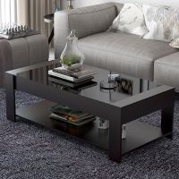 钢化玻璃茶几桌长方形简约经济型客厅组装简易创意现代小户型