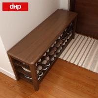 鞋柜家用口实木后窄室内好看收纳鞋架多层简易可坐放鞋架子