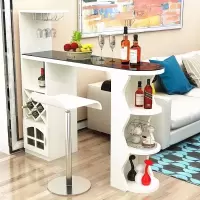 家用吧台桌简约现代吧台桌酒柜客厅餐厅隔断柜简易靠墙小吧台