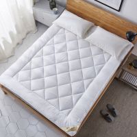 床垫床褥子加厚6至10斤四季单双人学生1.5m榻榻米床护软垫被1.8米 纯白色8斤 1.8x2.2m床
