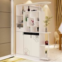 玄关柜进隔断鞋柜简约现代客厅厅间柜双面屏风装饰置物架酒柜