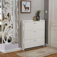 超薄翻斗鞋柜白色简约现代口鞋柜厅玄关柜鞋橱鞋架17厘米