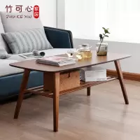 茶几简约客厅小户型北欧现代中式喝茶实木小茶几经济型
