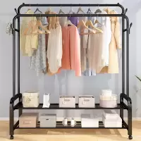 晾衣架落地卧室家用衣架子晒衣架晾衣杆室内折叠衣服收纳架挂衣架