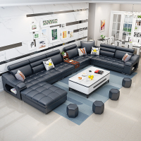 免洗布艺沙发现代简约北欧客厅贵妃沙发大小户l型组合科技布沙发