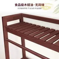 衣架落地卧室实木挂衣帽架衣服家用口客厅简约现代简易置物架子