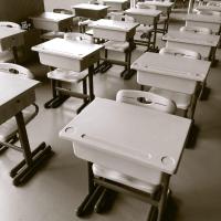 课桌椅培训桌儿童学习小学生学习桌家用套装教室辅导班写字桌