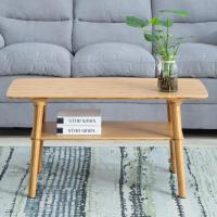 北欧茶几简约现代客厅小户型实木茶桌楠竹1米1.2米60高小桌子家用