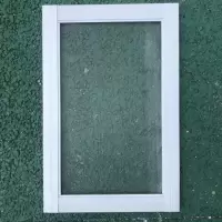 定制防蚊纱窗铝合金塑钢平移通用推拉式防鼠小金刚不锈钢网纱窗 灰色+纳米防火网 均码