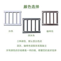 免打孔室内窗户护栏阳台飘窗高层儿童窗台栏杆隐形防盗窗护网栅栏 白色 上下和左右安装只是旋转90度区别