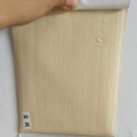 定做衣柜移木塑板百叶铝合金壁柜简约橱柜滑动 金枫木包覆加厚