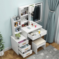 特价小户型迷你梳妆台 简约现代经济型收纳化妆桌 网红卧室化妆台