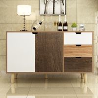 餐边柜现代简约微波炉柜茶水柜子客厅储物柜经济型餐厅柜厨房碗柜