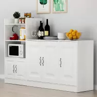 餐边柜现代简约微波炉烤箱一体家用组合柜餐厅厨房收纳储物柜碗柜