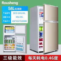 [全新]小型冰箱家用两门冰箱租房二人双门冷藏冷冻冻肉省电特价|双门/138B58升/金三级