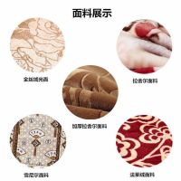 加厚红木实木沙发海绵坐垫单人木椅毛绒椅垫折叠防滑拆洗秋冬季