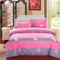 春夏季四件套被套床单学生宿舍三件套1.2-1.5/1.8-2.0m