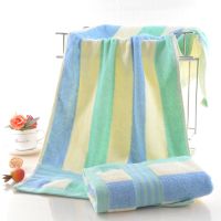 运动毛巾洗澡毛巾1.1米纯棉加长搓澡巾35x110cm成人吸水男女