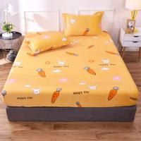 法兰绒套护垫套单件防滑绒床笠冬季毛绒加厚珊瑚绒床笠床罩床垫