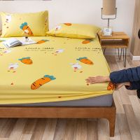 纯棉床笠单件全棉席梦思床垫保护套床罩防滑防尘床套