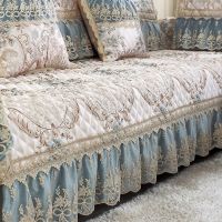 四季提花套罩巾定做通用简约坐垫布艺沙发垫子欧式组合现代防滑