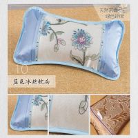 夏季凉席枕头茶叶成人枕芯竹凉冰丝麻将硬枕学生凉爽夏天单人凉枕