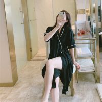 日式和服睡衣女夏天短袖睡袍韩版清新学生薄款夏季睡裙子浴袍夏天