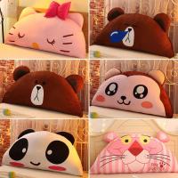 韩版卡通大靠背儿童单人双人床可拆洗榻榻米ins床头靠垫床头可爱