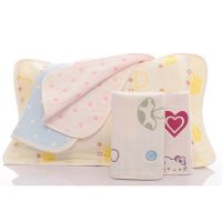 纯棉纱布成人加大款枕巾 全棉透气四季儿童枕头巾