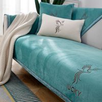 沙发垫四季通用布艺防滑坐垫加厚北欧简约全包万能套罩全盖靠背巾