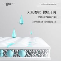 夏季防水夹棉床笠隔尿多用床垫透气床罩防滑防尘罩席梦思保护套