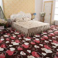 家用时尚加厚短毛地毯客厅沙发茶几垫简约卧室满铺地毯飘窗床边毯