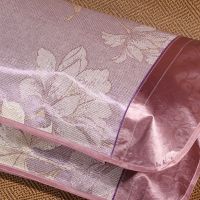 『一对』夏季枕头冰丝枕套2只凉席枕头双面枕凉夏天凉爽两面凉枕|冰丝枕套款式十2只(不含枕芯)