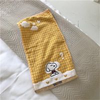 ins夏日小清新胡萝卜菠萝卡通芝麻街空调被午睡被可爱薄被子单人|小号毛巾黄色