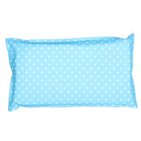 冰枕头 海棉水枕 夏天 降温 儿童凉枕头 睡垫 海绵可充水 水枕头|中号海棉水枕-白点